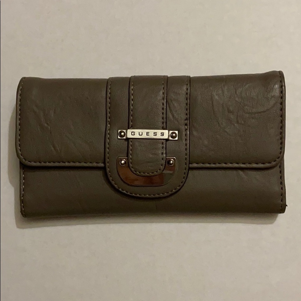 Grey Guess Wallet